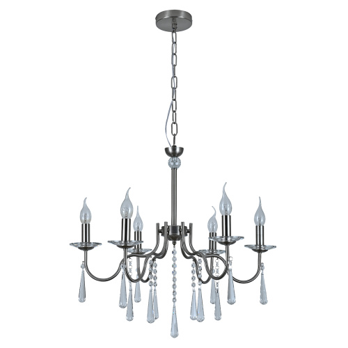 Подвесной светильник 140027/6P E14*40W Satin nickel фото 2