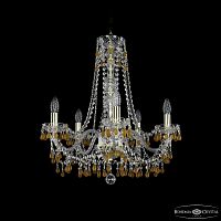 Люстра хрустальная 1410/5/195/h-60 G V1003 Bohemia Ivele Crystal (Богемия Ивеле Кристалл)