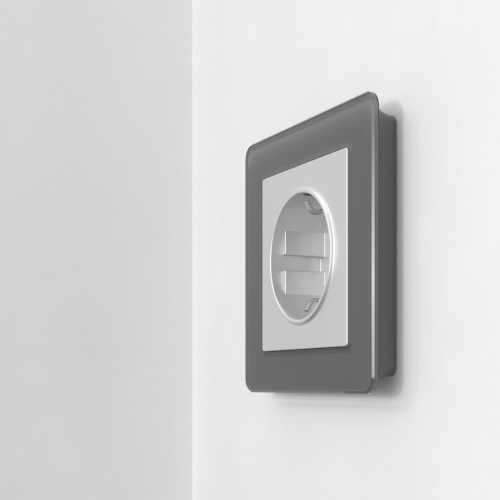 Рамка из акрила на 1 пост Acrylic графит W0012704 фото 6 Рамка из акрила на 1 пост Acrylic графит W0012704 фото 6