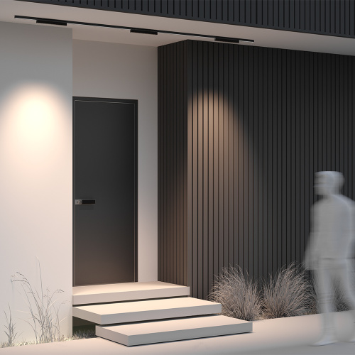 Уличный трековый светильник Outdoor O-TR02-2-S-18WB3K фото 8 Уличный трековый светильник Outdoor O-TR02-2-S-18WB3K фото 8