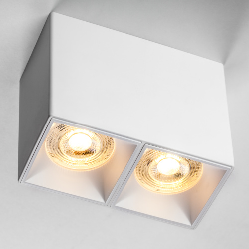 213366 Рамка (светильник) PVC д/LED-модулей 941хх и LED-ламп D50мм RULLO 2x QUAD БЕЛЫЙ фото 4 213366 Рамка (светильник) PVC д/LED-модулей 941хх и LED-ламп D50мм RULLO 2x QUAD БЕЛЫЙ фото 4