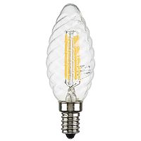 933704 Лампа энергосберегающая LED FILAMENT 220V C35 E14 6W=65W 400-430LM 360G CL 4000K 30000H