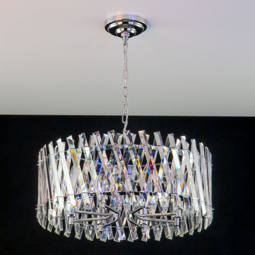 Citilux Ингвар CL334281 Люстра подвесная хрустальная Хром фото 15 Citilux Ингвар CL334281 Люстра подвесная хрустальная Хром фото 15