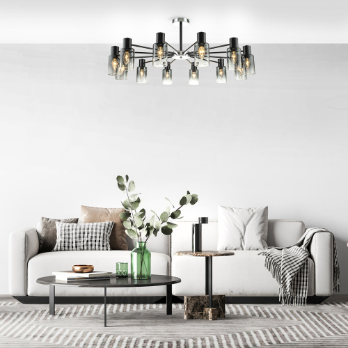 Светильник на штанге Escada 2120/12P E14*40W Black фото 5 Светильник на штанге Escada 2120/12P E14*40W Black фото 5