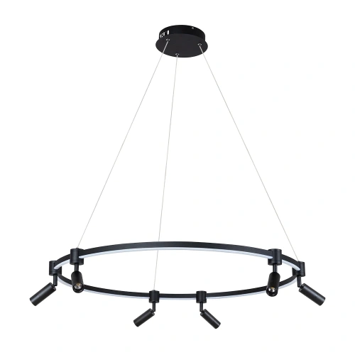 Подвесная люстра Arte Lamp RING A2186SP-1BK Подвесная люстра Arte Lamp RING A2186SP-1BK