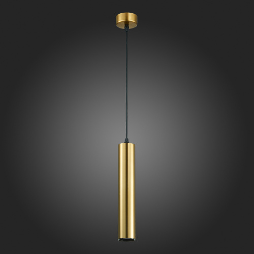 ST151.303.01 Светильник подвесной Золотистый GU10 1*50W  IP20 D54xH290 220V Без ламп Подвесные светильники фото 3