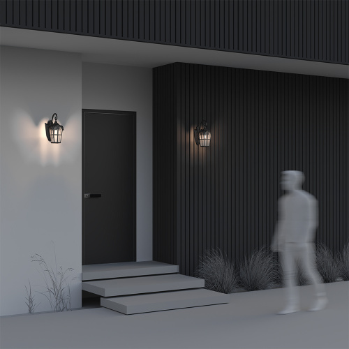 Уличный настенный светильник Outdoor O413WL-01BZ фото 6