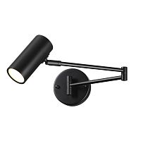 4376/1W HIGHTECH ODL23 455 черный Настенный светильник IP20 LED E14 9W RAZIO