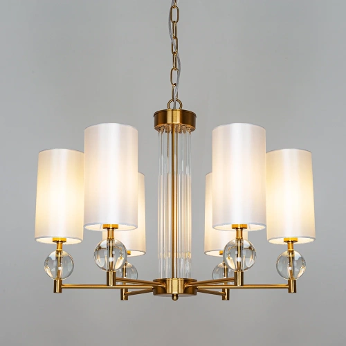 Подвесная люстра Arte Lamp MATAR A4027LM-6PB фото 2