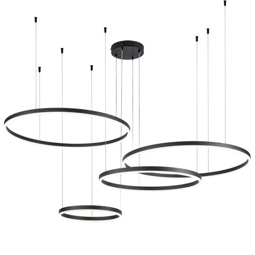 Подвесной светильник 14001/4P Black