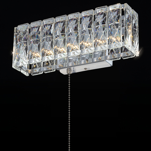 Citilux PALANT CL325312 LED Бра хрустальное с выключателем Хром фото 5 Citilux PALANT CL325312 LED Бра хрустальное с выключателем Хром фото 5