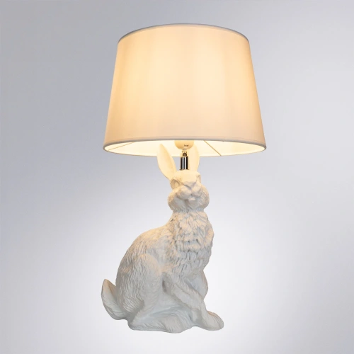 Декоративная настольная лампа Arte Lamp IZAR A4015LT-1WH фото 2