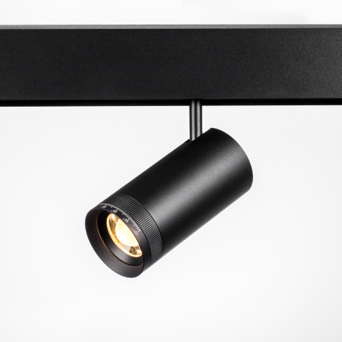 209037 Светильник 48V для трека UNO LED 12W 1000LM 10-55G ЧЕРНЫЙ МАТОВЫЙ 3000K фото 5 209037 Светильник 48V для трека UNO LED 12W 1000LM 10-55G ЧЕРНЫЙ МАТОВЫЙ 3000K фото 5