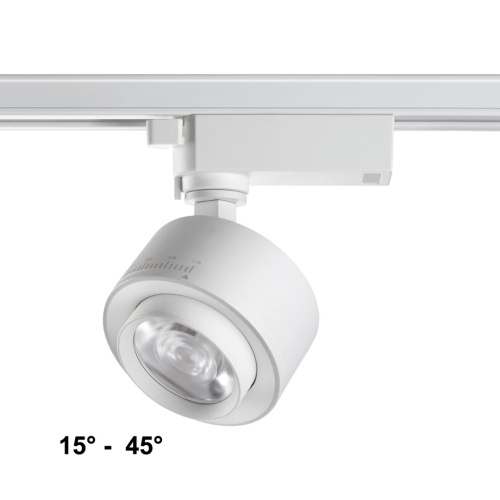 358943 PORT NT22 218 белый Светильник трековый однофазный трехжильный IP20 LED 4000К 15W 220V EDDY 358943 PORT NT22 218 белый Светильник трековый однофазный трехжильный IP20 LED 4000К 15W 220V EDDY