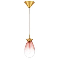 805112 Люстра COLORE LED 1х4W 220LM ЗОЛОТО/РОЗОВЫЙ 3000K