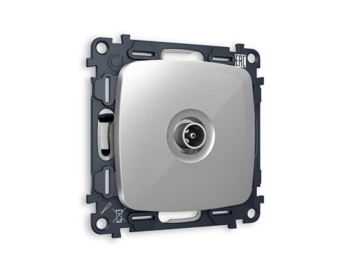 Комплект механизма TV розетки оконечной AMBRELLA VOLT OMEGA Серебро глянец 50-870 MHz 1dB QUANT (OP4130, VM202) MO413010 Комплект механизма TV розетки оконечной AMBRELLA VOLT OMEGA Серебро глянец 50-870 MHz 1dB QUANT (OP4130, VM202) MO413010