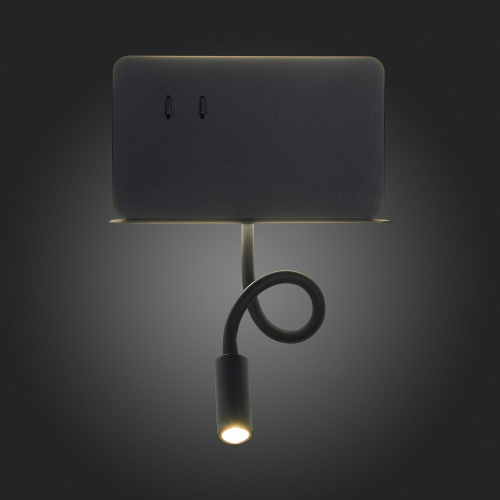 SL1576.401.02 Светильник настенный ST-Luce Черный/Черный LED 2*3W 4000K Настенные светильники фото 9