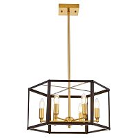 Подвесной светильник Lumina Deco Lorton LDP 1142-6 BK+MD