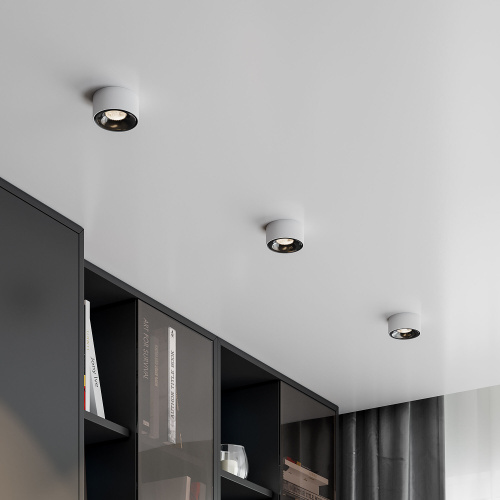 Светильник встраиваемый светодиодный Glam белый/черный 25095/LED фото 4