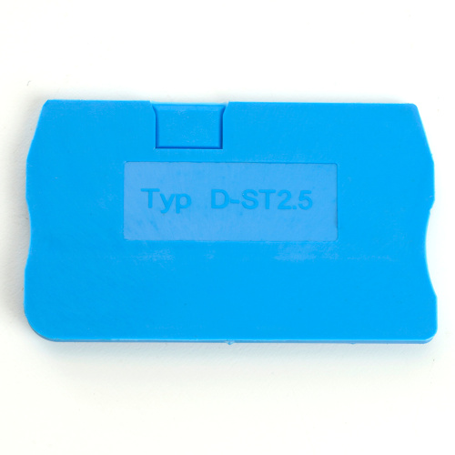 LD560-1-25 Торцевая заглушка для ЗНИ LD552 2,5 мм²  (JXB ST 2,5), синий фото 3