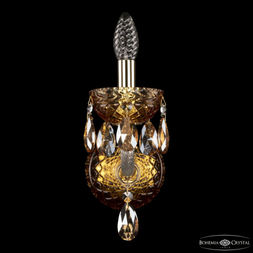 Бра 5417B/1/165 G Amber/M-1F K721 Bohemia Ivele Crystal (Богемия Ивеле Кристалл) фото 4 Бра 5417B/1/165 G Amber/M-1F K721 Bohemia Ivele Crystal (Богемия Ивеле Кристалл) фото 4