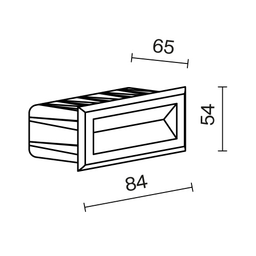 Подсветка для лестниц Outdoor O045SL-L3B3K фото 5