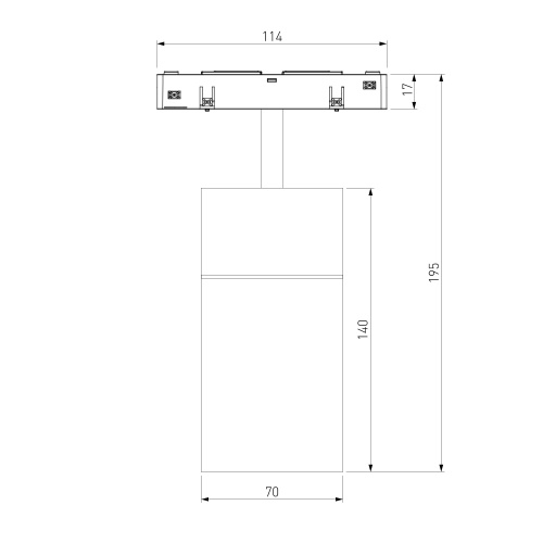 Slim Magnetic Трековый светильник для радиусного шинопровода 20W 4200K Comfi чёрный Ø 800мм 85187/01 фото 4 Slim Magnetic Трековый светильник для радиусного шинопровода 20W 4200K Comfi чёрный Ø 800мм 85187/01 фото 4