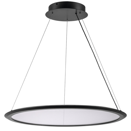 736367 Люстра ROTONDA 30W LED 2059LM 130G ЧЕРНЫЙ 3000K