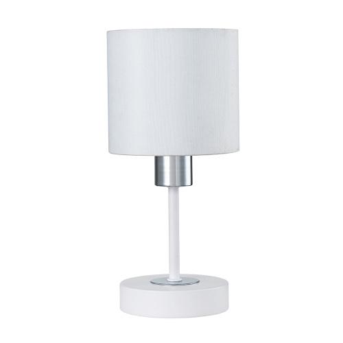 Настольный светильник Escada 1109/1 E14*40W White/Silver фото 2 Настольный светильник Escada 1109/1 E14*40W White/Silver фото 2