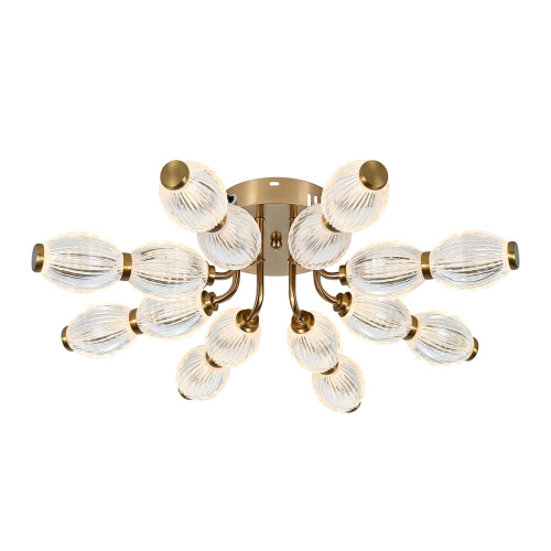 Потолочный светильник 100012/8C LED*80W Brass фото 4 Потолочный светильник 100012/8C LED*80W Brass фото 4