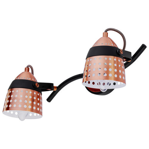 Настенный светильник Escada 1138/2A E14*40W Black/Copper фото 2