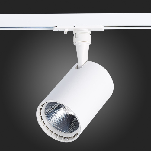 ST351.536.15.36 Св-к трек. Белый LED 1*15W 3000K 1 350Lm Ra?90 36° IP20 L118xW78xH174 100-240V BASE фото 2