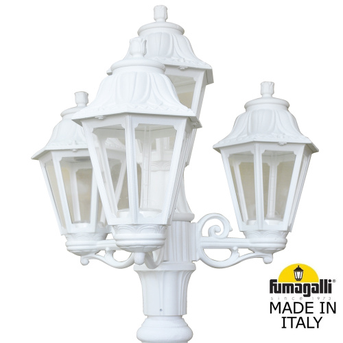 Fumagalli Садово-парковый фонарь FUMAGALLI ARTU BISSO/ANNA 3+1 E22.158.S31.WXE27 фото 8
