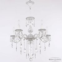 Люстра с хрустальными подвесками AL78101/5/175 B WMN Bohemia Ivele Crystal (Богемия Ивеле Кристалл)
