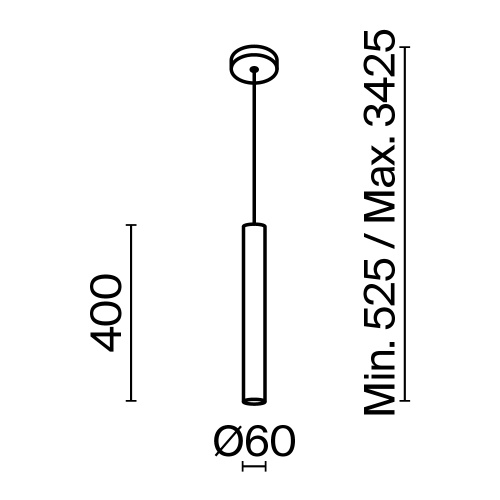 Подвесной светильник Maytoni MOD161PL-01G1 фото 5