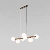 Подвесной светильник со стеклянными плафонами 10272 Estera Wood