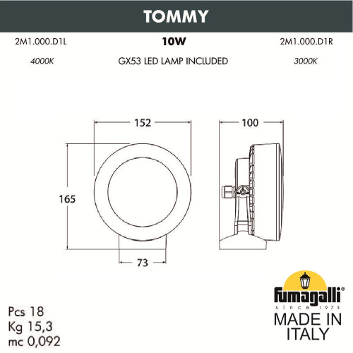 Фасадный светильник FUMAGALLI TOMMY 2M1.000.000.WXD1L фото 3 Фасадный светильник FUMAGALLI TOMMY 2M1.000.000.WXD1L фото 3