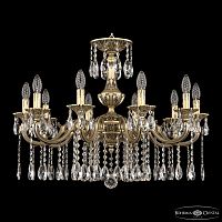 Люстра с хрустальными подвесками AL78101/10/250 A AGB Bohemia Ivele Crystal (Богемия Ивеле Кристалл)