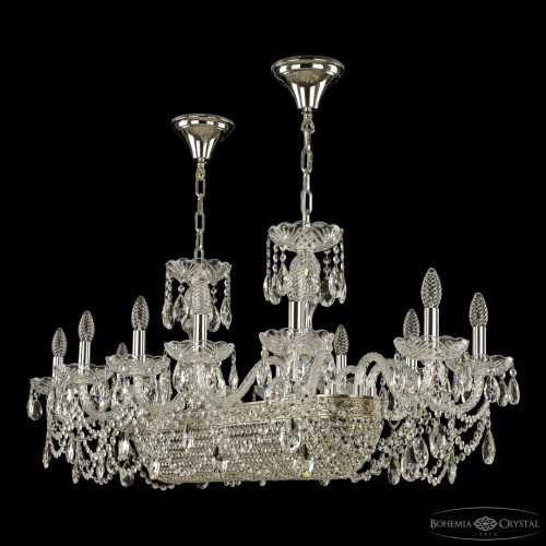 Люстра хрустальная 1453/12/195/800 Ni Bohemia Ivele Crystal (Богемия Ивеле Кристалл) фото 4 Люстра хрустальная 1453/12/195/800 Ni Bohemia Ivele Crystal (Богемия Ивеле Кристалл) фото 4