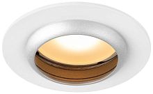 Светильник встраиваемый алюминиевый ЭРА KL109 WH под лампу MR16 GU5.3 белый матовый Б0061823