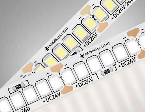 Светодиодная лента 24В 2835 240Led 20Вт/м 4500K IP20 5м Светодиодная лента 24В 2835 240Led 20Вт/м 4500K IP20 5м