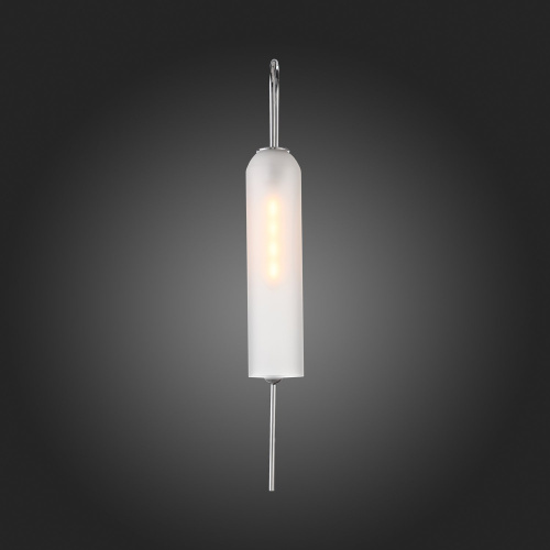 SL1145.151.01 Светильник настенный ST-Luce Хром/Белый E27 1*60W CALLANA фото 2 SL1145.151.01 Светильник настенный ST-Luce Хром/Белый E27 1*60W CALLANA фото 2