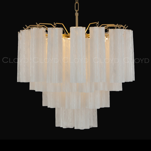 Люстра Cloyd ANNO-B C7 / Ø58 см - латунь светл. - стекло белые облака (арт.11648) фото 3 Люстра Cloyd ANNO-B C7 / Ø58 см - латунь светл. - стекло белые облака (арт.11648) фото 3