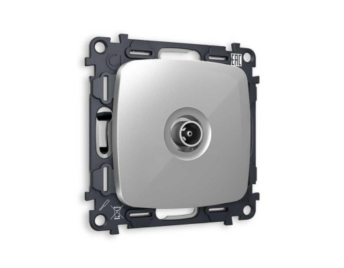 Комплект механизма TV розетки проходной AMBRELLA VOLT OMEGA Серебро глянец 5-1000 MHz 4dB QUANT (OP4130, VM211) MO413030 Комплект механизма TV розетки проходной AMBRELLA VOLT OMEGA Серебро глянец 5-1000 MHz 4dB QUANT (OP4130, VM211) MO413030