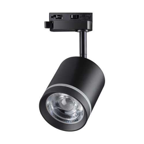 358801 PORT NT21 286 черный Светильник трековый однофазный трехжильный IP20 LED 15W 1300Лм 4000K 85-265V ARUM фото 5 358801 PORT NT21 286 черный Светильник трековый однофазный трехжильный IP20 LED 15W 1300Лм 4000K 85-265V ARUM фото 5