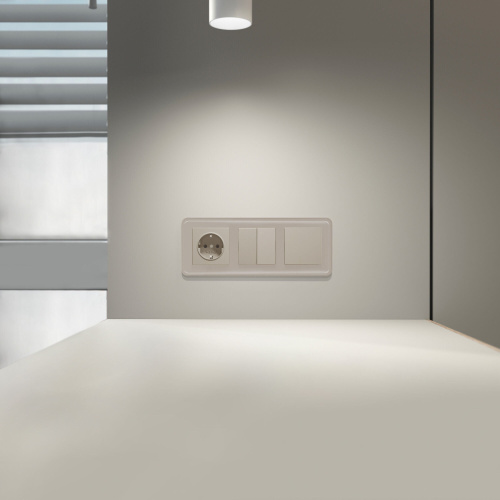 Перекрестный выключатель двухклавишный (дымчатый) W1223004 фото 9 Перекрестный выключатель двухклавишный (дымчатый) W1223004 фото 9