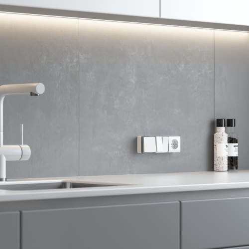 Выключатель одноклавишный Gallant белый W5010001 фото 3 Выключатель одноклавишный Gallant белый W5010001 фото 3