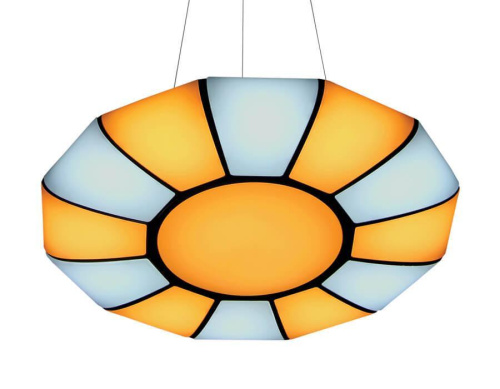 Потолочный светодиодный светильник Ambrella light Orbital Parrus FP2313L WH 114W D480 Потолочный светодиодный светильник Ambrella light Orbital Parrus FP2313L WH 114W D480