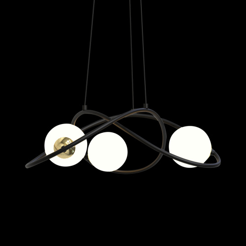 Люстра P0691-3A black фото 2 Люстра P0691-3A black фото 2