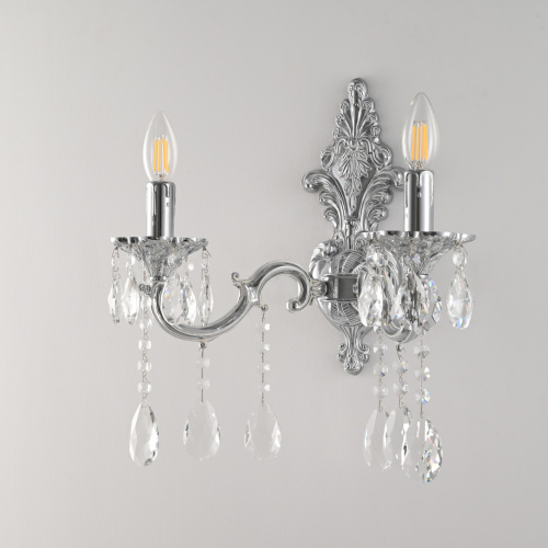 Бра с хрустальными подвесками AL7801B14/2/175 A NW Bohemia Ivele Crystal (Богемия Ивеле Кристалл) фото 2